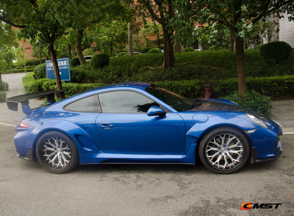 CMST Carbon Fiber Rear Spoiler with Trunk Lid Ver.2 for Porsche 911 991.1 991.2 2012-2018