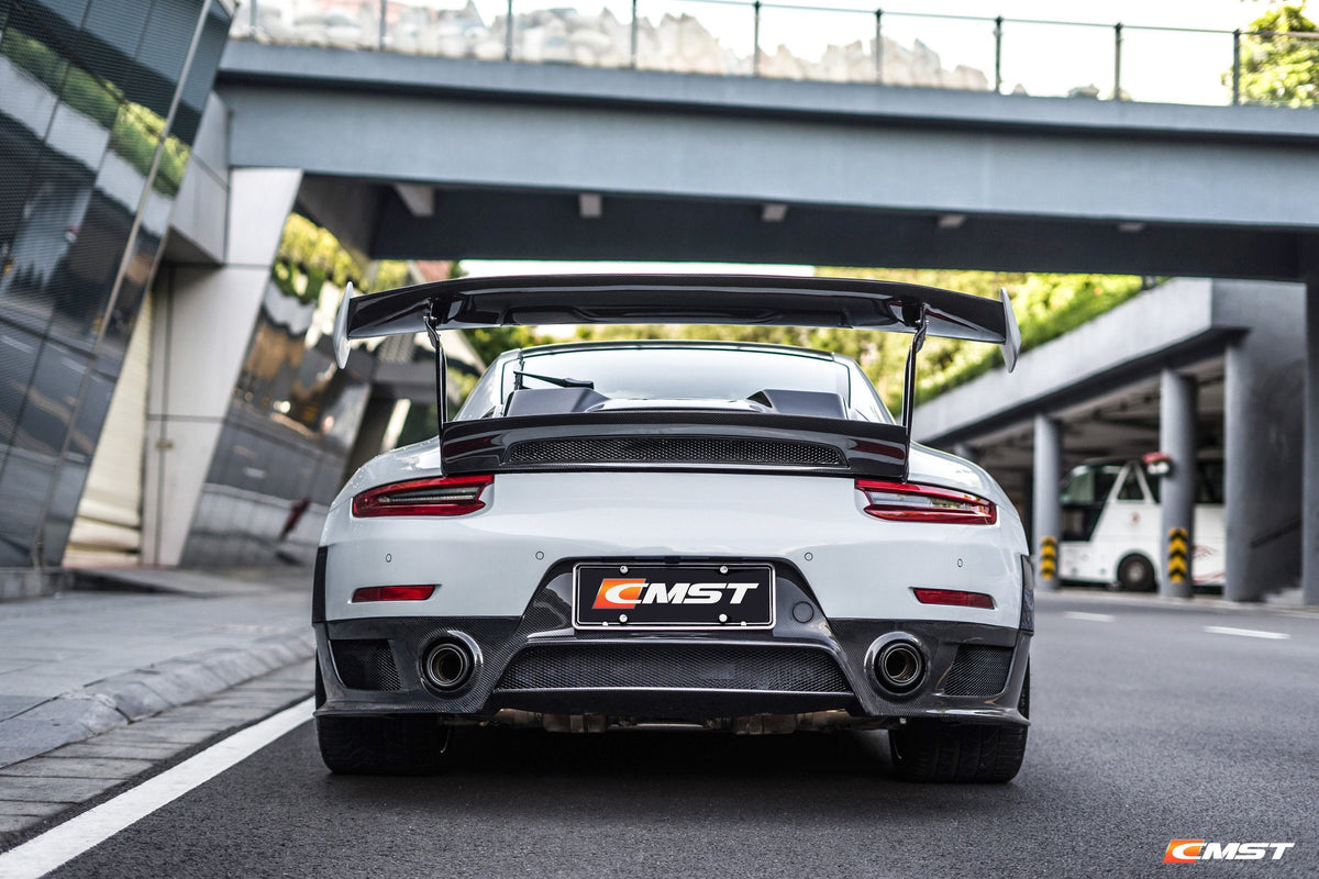 CMST Carbon Fiber Rear Bumper & Diffuser for Porsche 991.1 991.2 GT2RS (2012-2018)