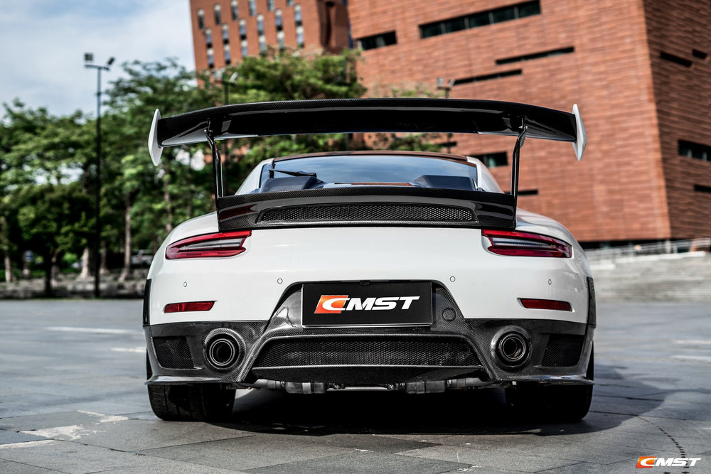 CMST Carbon Fiber Rear Bumper & Diffuser for Porsche 991.1 991.2 GT2RS (2012-2018)