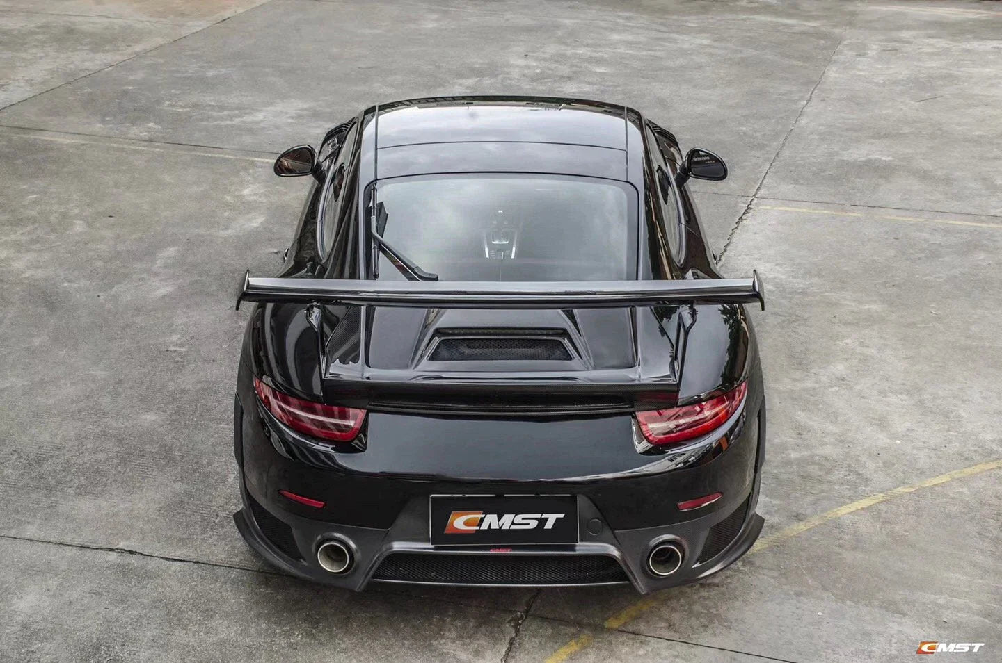 CMST Rear Trunk Lid & Rear Spoiler Wing for Porsche 911 991.1 991.2 GT2RS