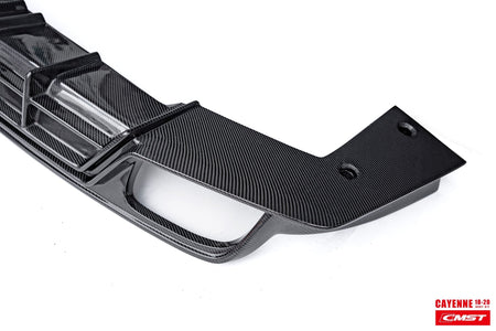 CMST Carbon Fiber Rear Diffuser for Porsche Cayenne 9Y0 2018-23