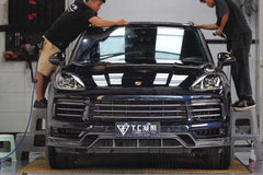 CMST Carbon Fiber Front Lip for Porsche Cayenne 9Y0 2018-23