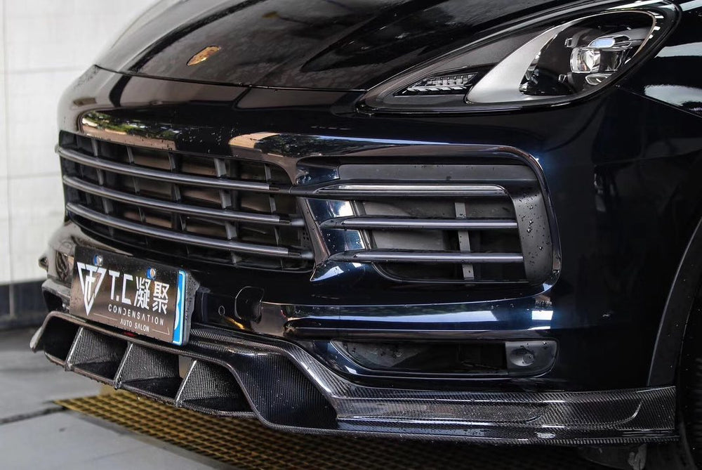 CMST Carbon Fiber Front Lip for Porsche Cayenne 9Y0 2018-23