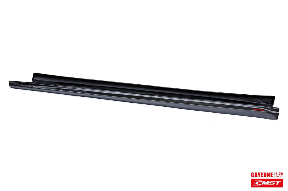 CMST Carbon Fiber Side Skirts for Porsche Cayenne 9Y0 & Cayenne Coupe 2018-23