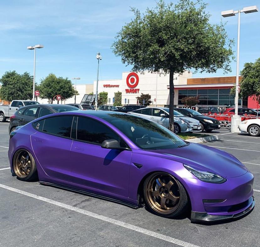 CMST Tesla Model 3 Carbon Fiber Front Lip Ver.3