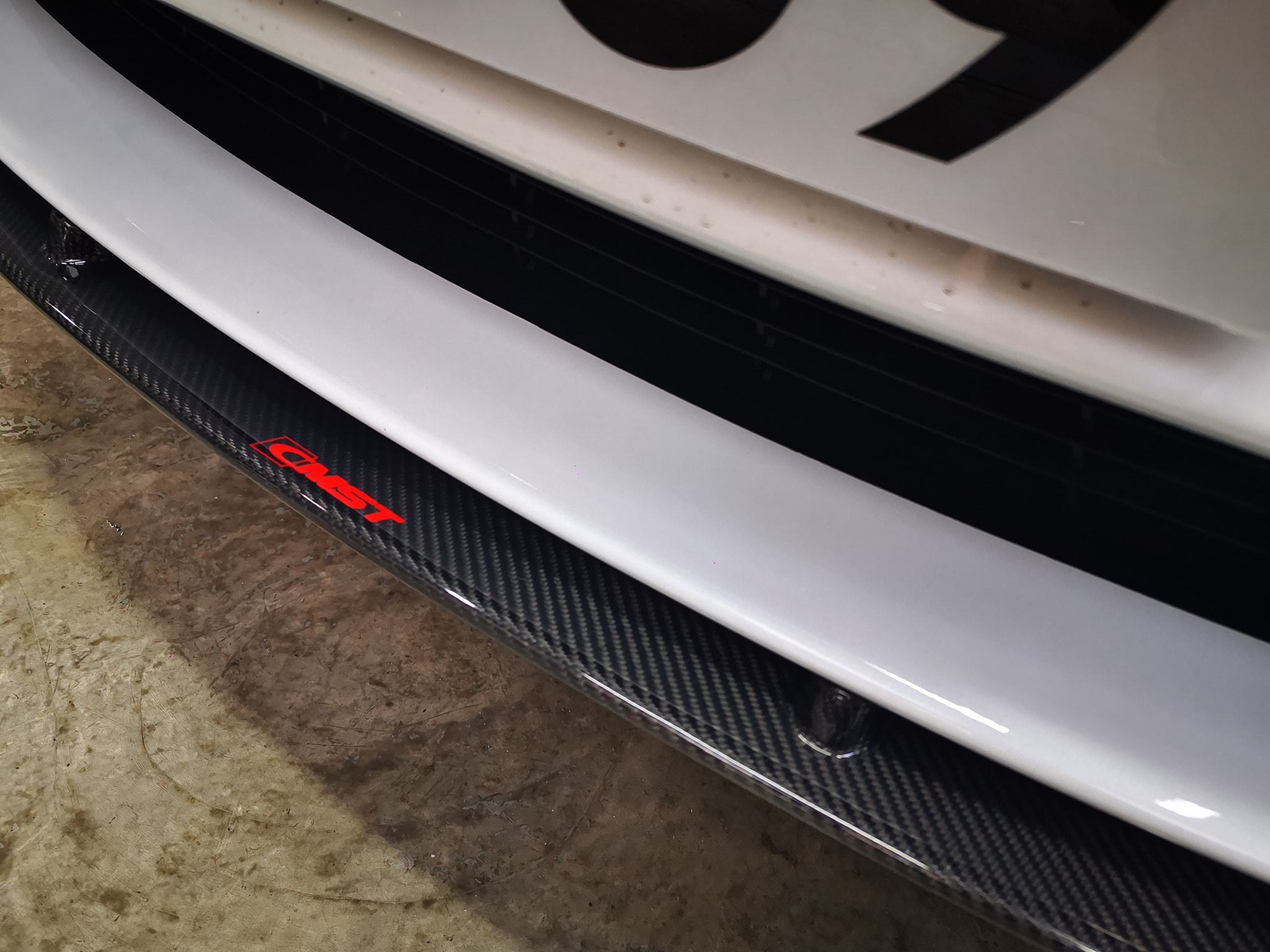 CMST Tesla Model 3 Carbon Fiber Front Lip Ver.3