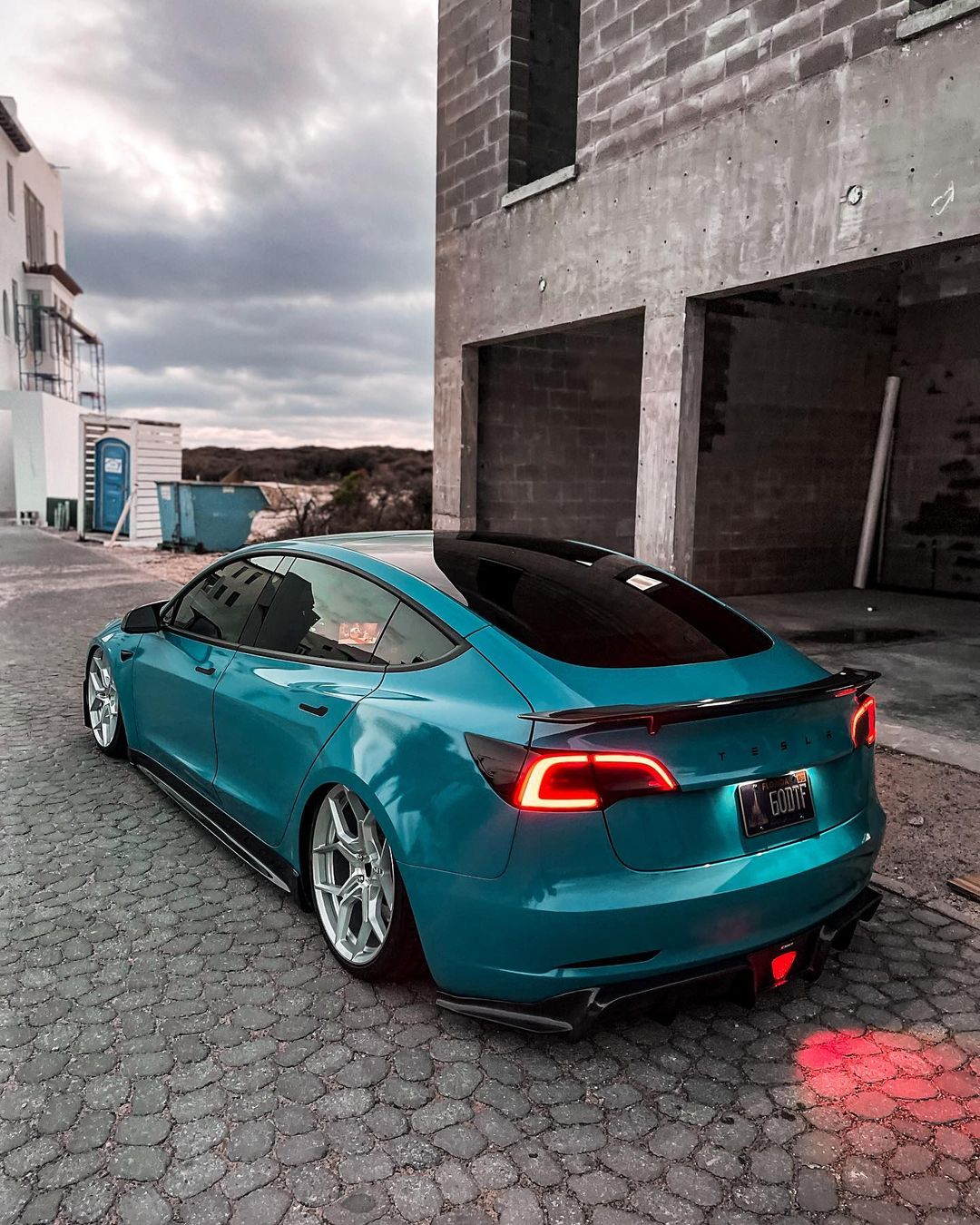 New Release!! CMST Tesla Model 3 Carbon Fiber Rear Diffuser Ver.3