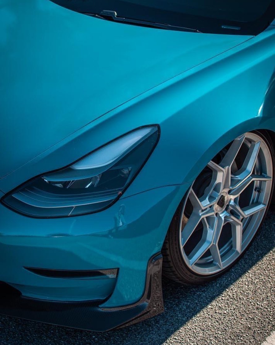 New Release!!! CMST Tesla Model 3 Carbon Fiber Front Lip Ver.4