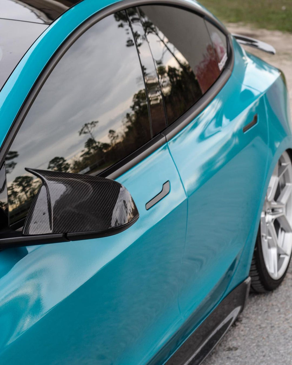 New Release!! CMST Tesla Model 3 Carbon Fiber Rear Spoiler Ver.3