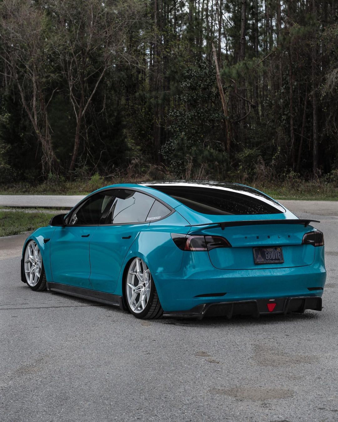 New Release!! CMST Tesla Model 3 Carbon Fiber Rear Diffuser Ver.3
