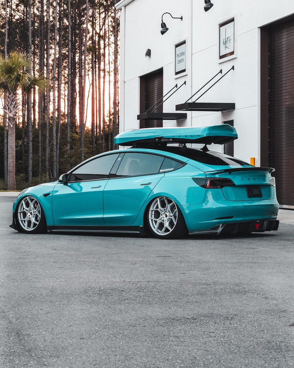 New Release!! CMST Tesla Model 3 Carbon Fiber Rear Diffuser Ver.3