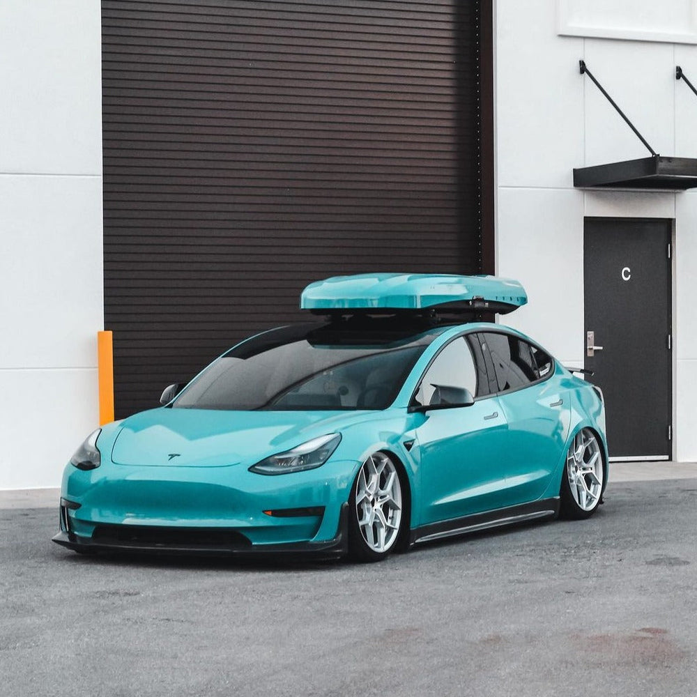 New Release!!! CMST Tesla Model 3 Carbon Fiber Front Lip Ver.4