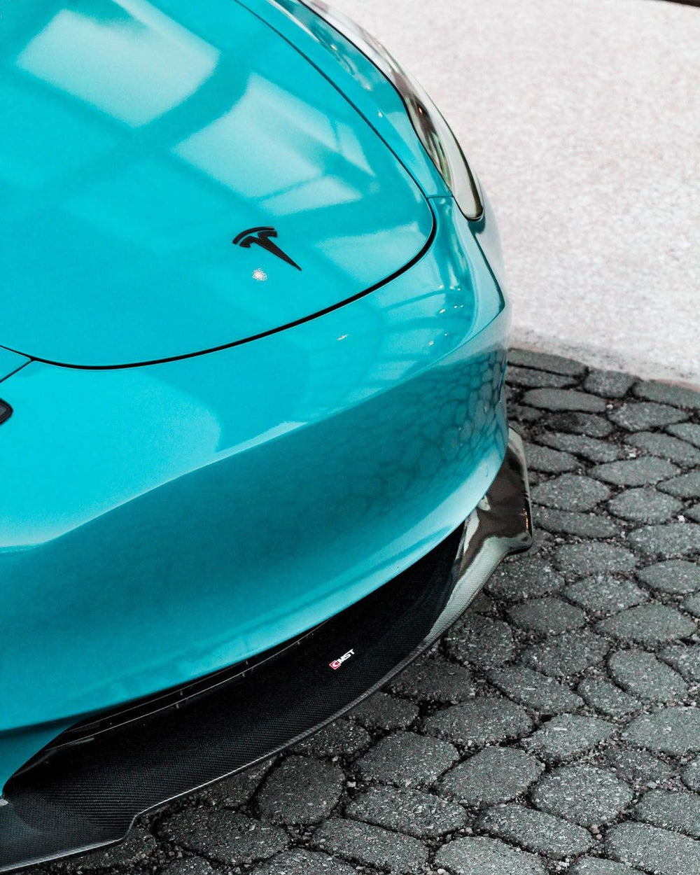 New Release!!! CMST Tesla Model 3 Carbon Fiber Front Lip Ver.4