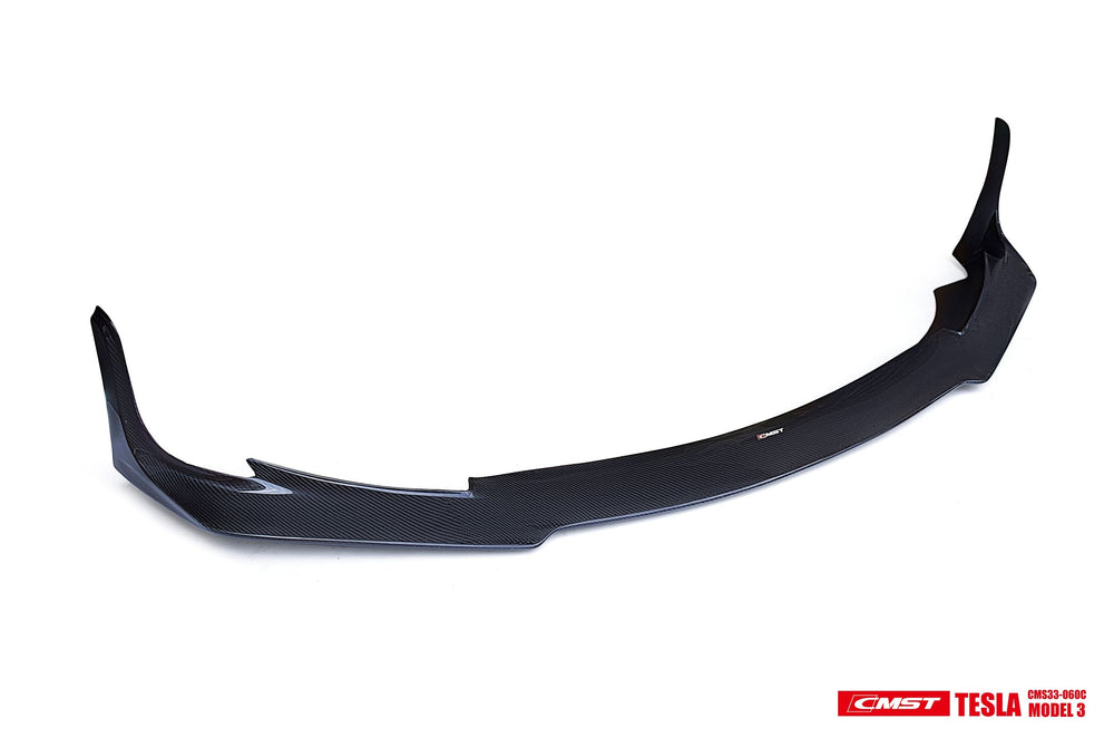 New Release!!! CMST Tesla Model 3 Carbon Fiber Front Lip Ver.4