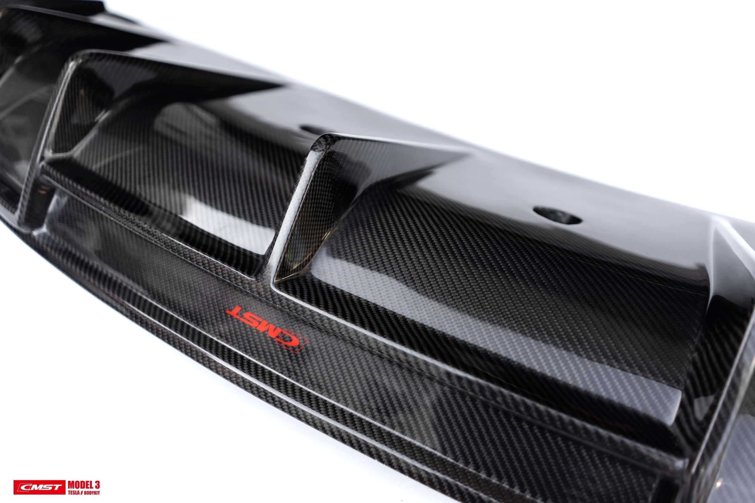 CMST Tesla Model 3 Carbon Fiber Rear Diffuser Ver.1