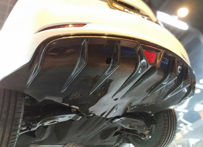 CMST Tesla Model 3 Carbon Fiber Rear Diffuser Ver.2
