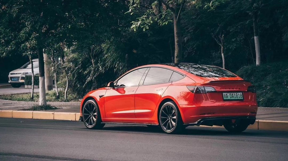 CMST Tesla Model 3 Carbon Fiber Rear Diffuser Ver.2