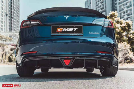 CMST Tesla Model 3 Carbon Fiber Rear Spoiler Ver.1