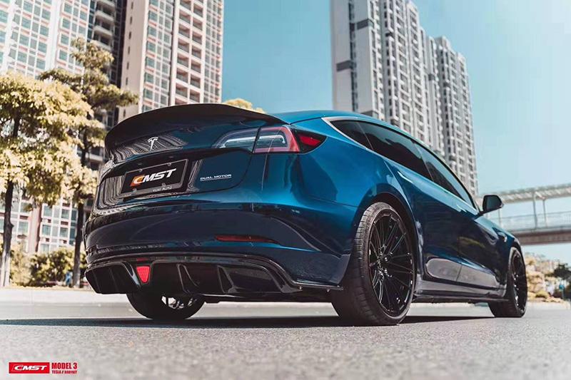 CMST Carbon Fiber Side Skirts Ver.1 for Tesla Model 3