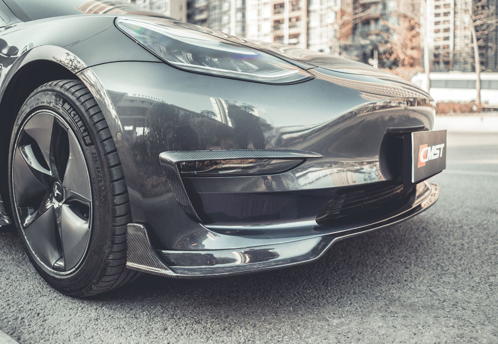 CMST Tesla Model 3 Carbon Fiber Upper Valences