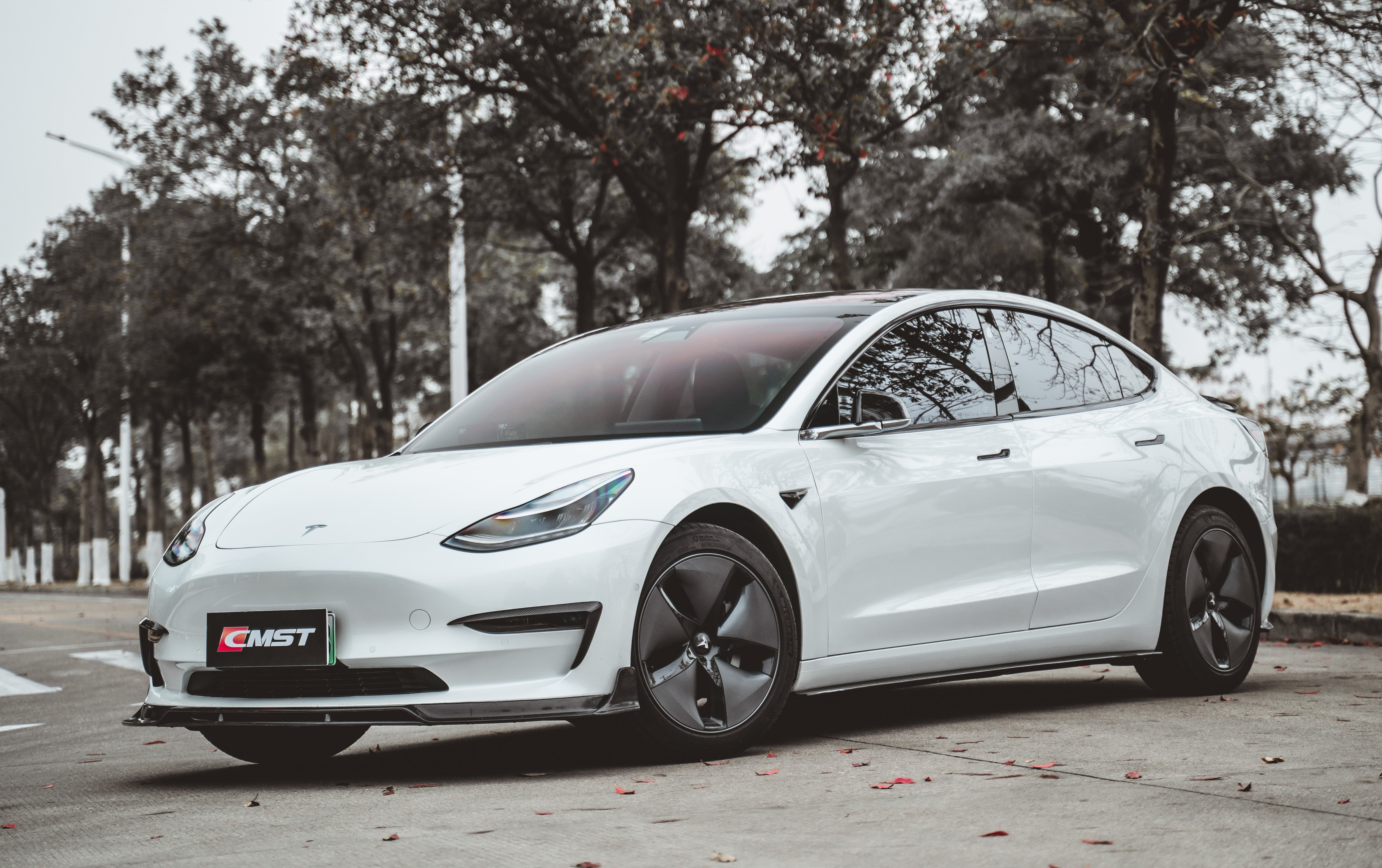 CMST Tesla Model 3 Carbon Fiber Upper Valences