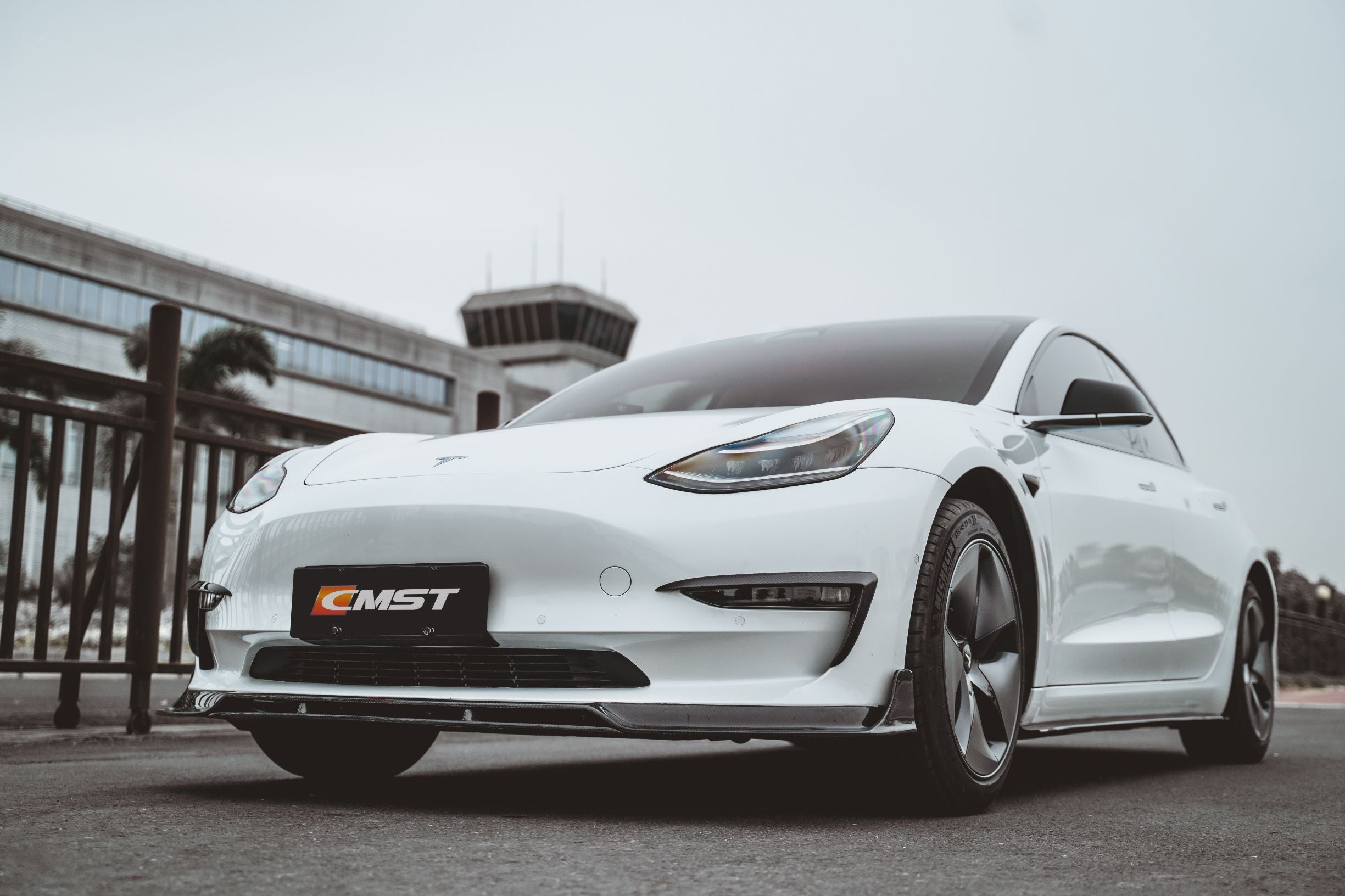 CMST Tesla Model 3 Carbon Fiber Upper Valences