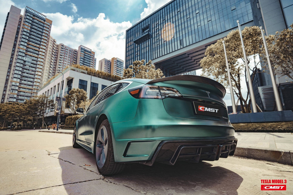 CMST Rear Bumper & Rear Diffuser for Tesla Model 3