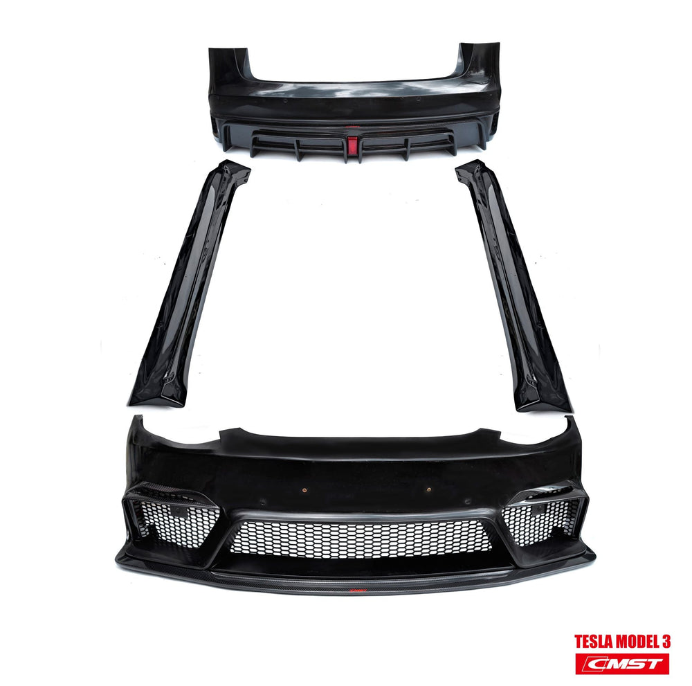 CMST Carbon Fiber Full Body Kit Style D for Tesla Model 3