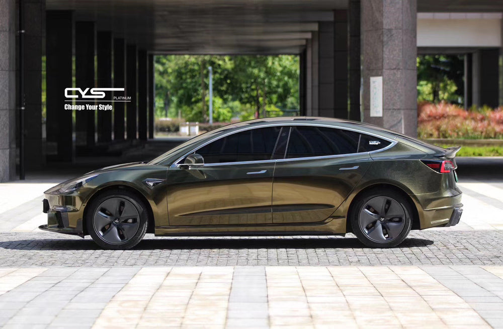 CMST Carbon Fiber Full Body Kit Style D for Tesla Model 3