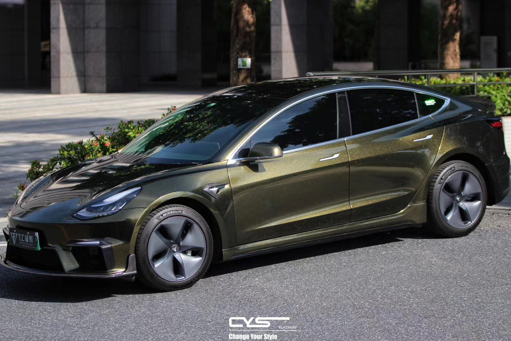CMST Carbon Fiber Full Body Kit Style D for Tesla Model 3