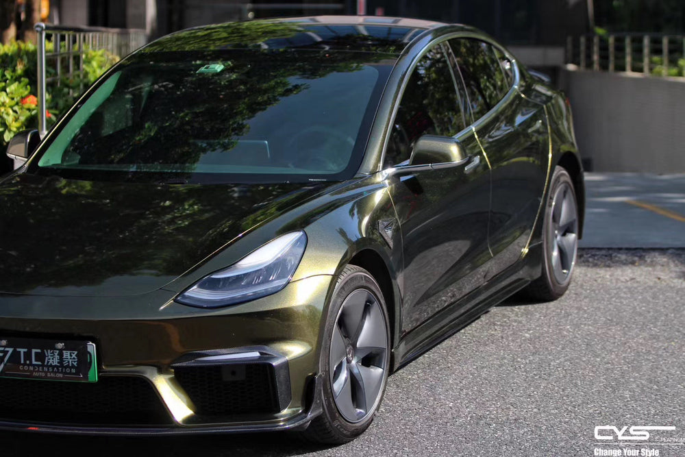CMST Carbon Fiber Full Body Kit Style D for Tesla Model 3
