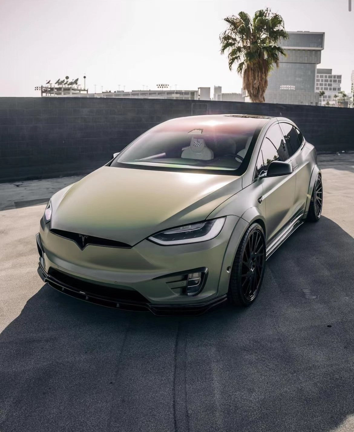 CMST Carbon Fiber Widebody Wheel Arches ( 10 Pcs ) for Tesla Model X 2016-2021