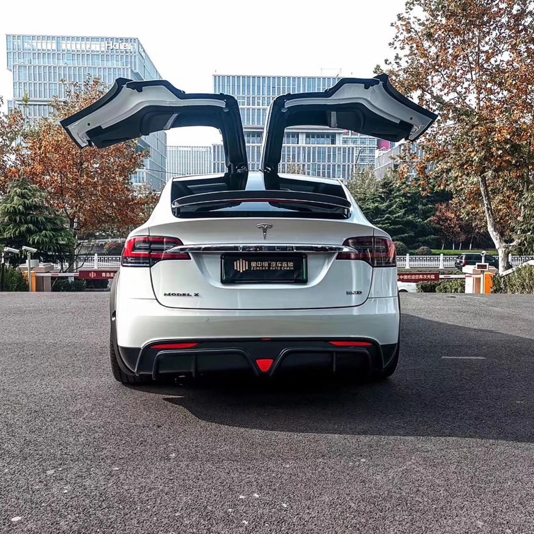 CMST Carbon Fiber Rear Diffuser for Tesla Model X 2016-2021