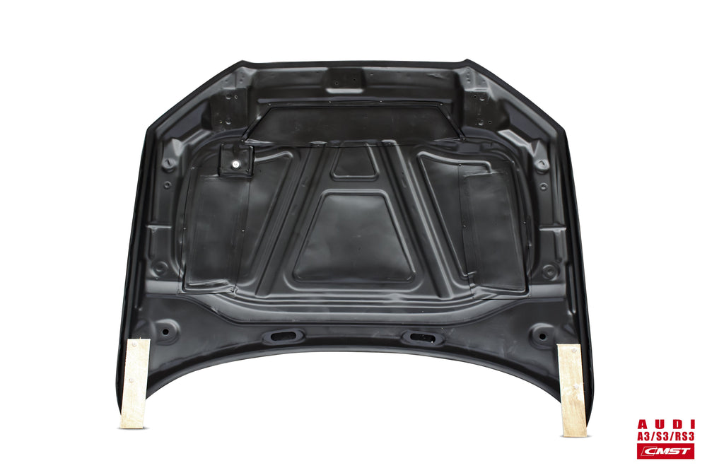 CMST Carbon Fiber Hood Bonnet Ver.2 for Audi RS3 A3 A3 S Line 2014-2020 Sedan