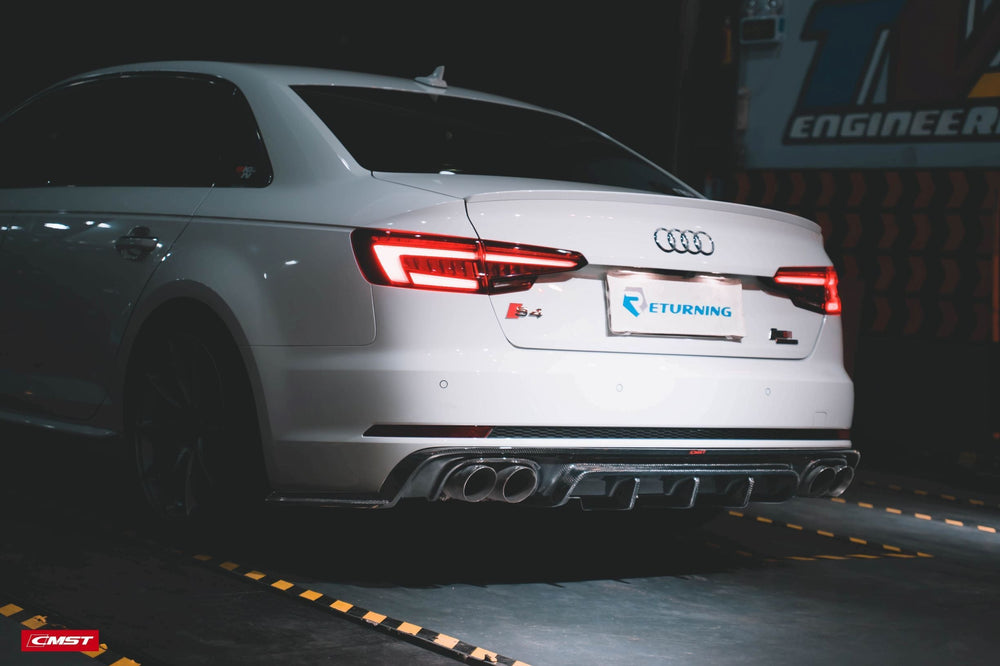 CMST Carbon Fiber Rear Diffuser for Audi A4 S-Line / S4 B9 2017-2019