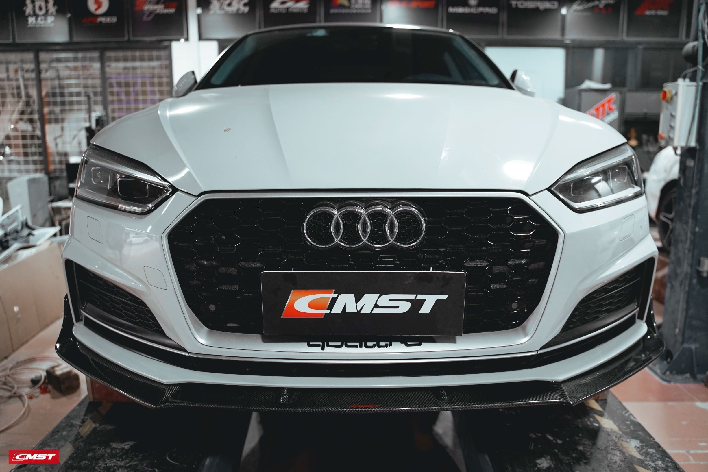 CMST Carbon Fiber Front Lip for Audi A5 / S5 / RS5 B9 2017-2019