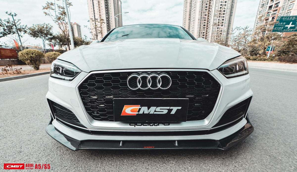 CMST Carbon Fiber Front Lip for Audi A5 / S5 / RS5 B9 2017-2019