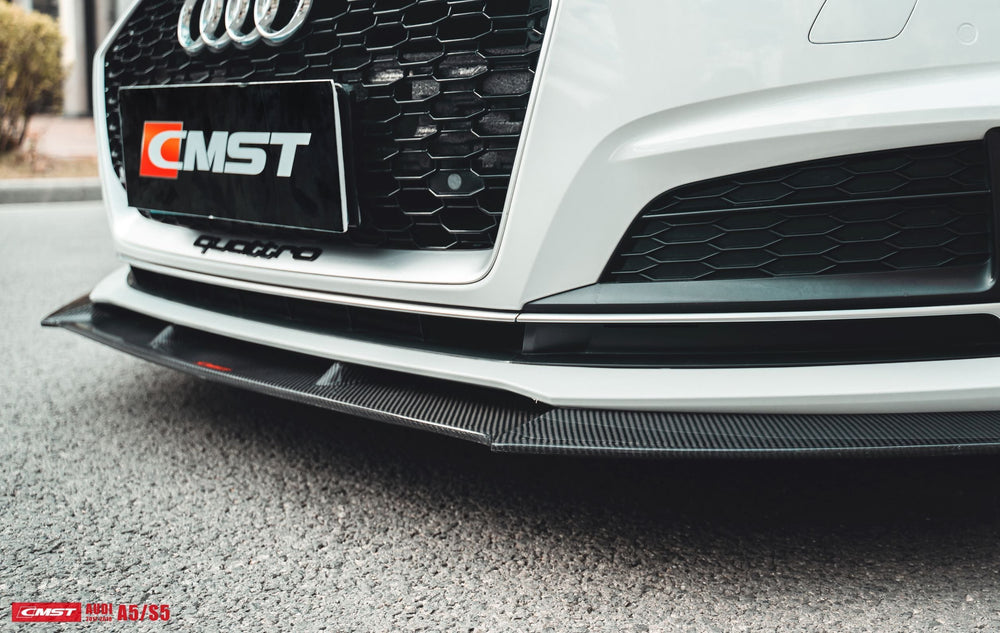 CMST Carbon Fiber Front Lip for Audi A5 / S5 / RS5 B9 2017-2019