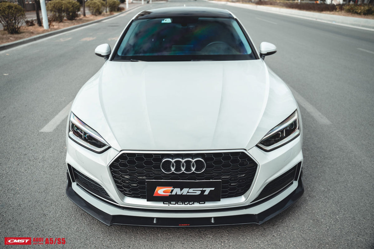 CMST Carbon Fiber Front Lip for Audi A5 / S5 / RS5 B9 2017-2019