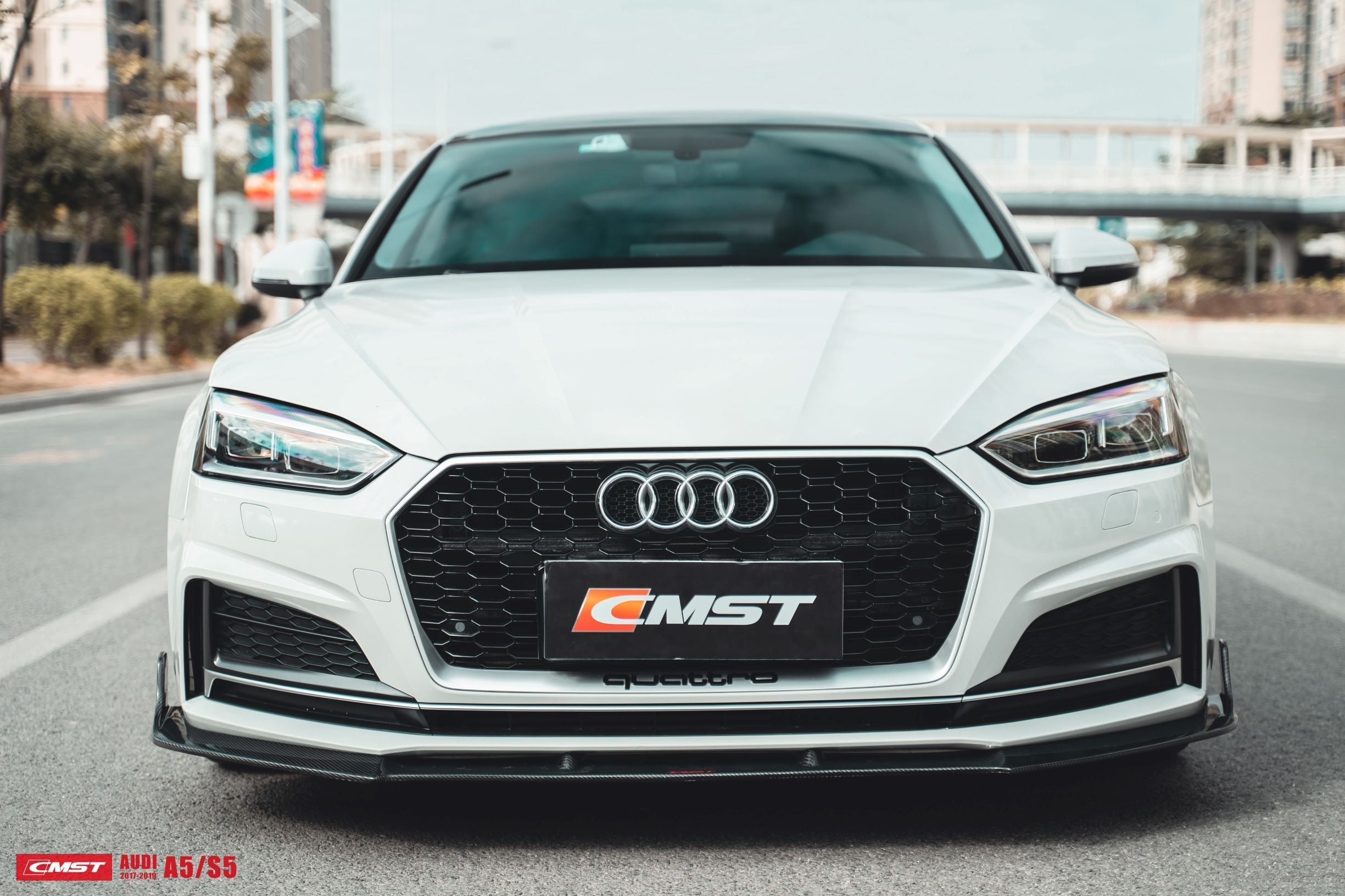 CMST Carbon Fiber Front Lip for Audi A5 / S5 / RS5 B9 2017-2019