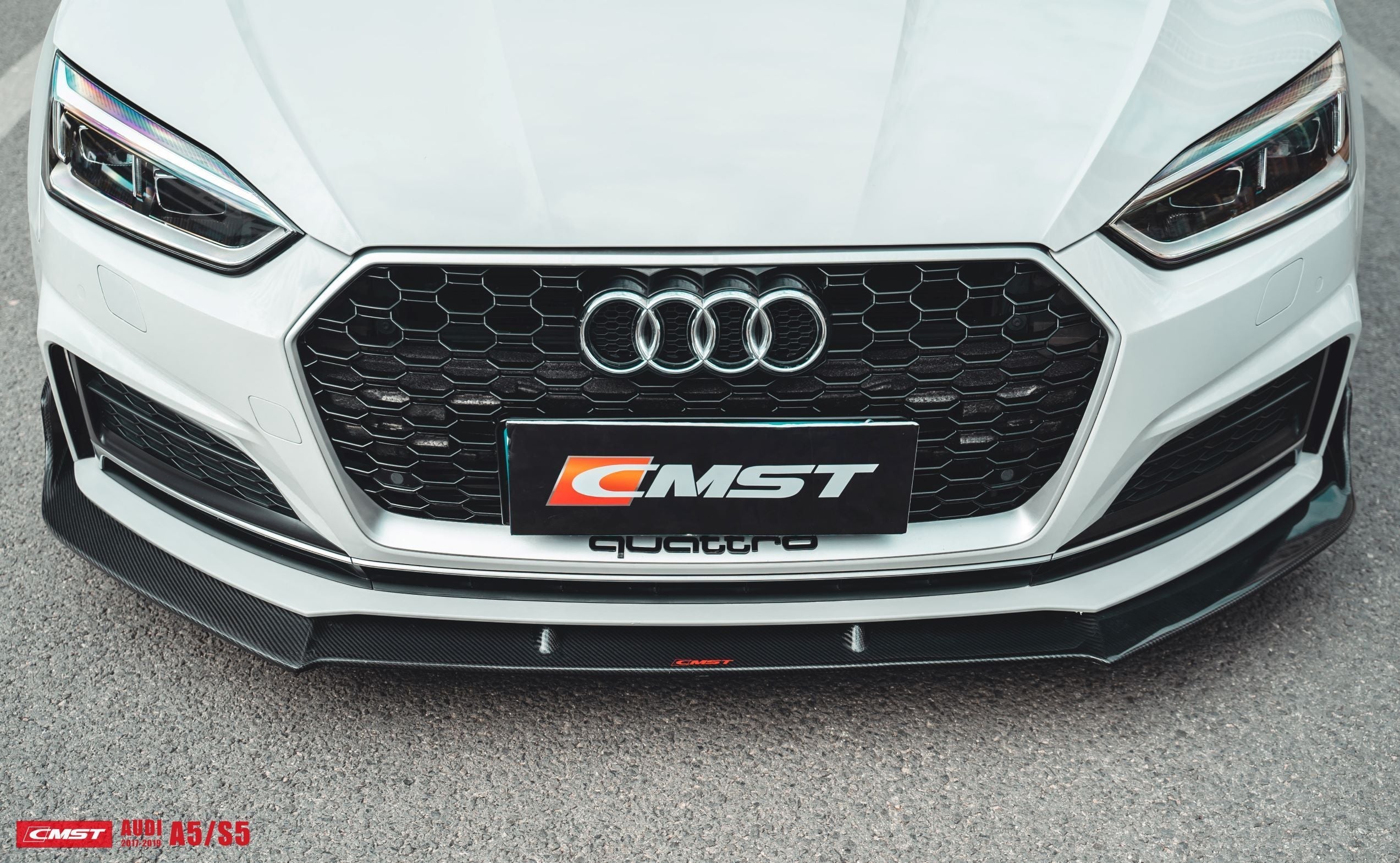 CMST Carbon Fiber Front Lip for Audi A5 / S5 / RS5 B9 2017-2019