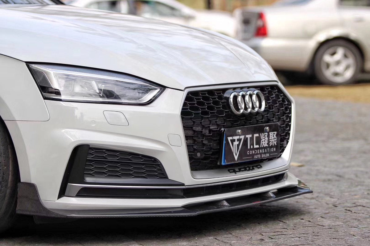 CMST Carbon Fiber Front Lip for Audi A5 / S5 / RS5 B9 2017-2019