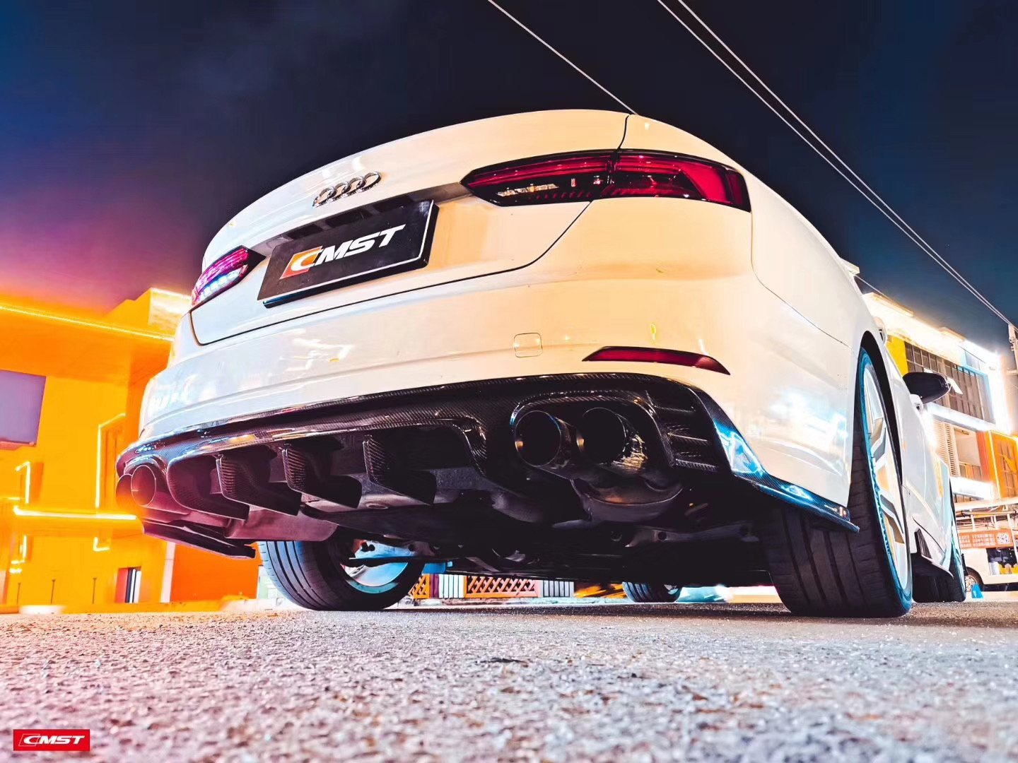 CMST Carbon Fiber Rear Diffuser for Audi A5 / S5 B9 2017-2019