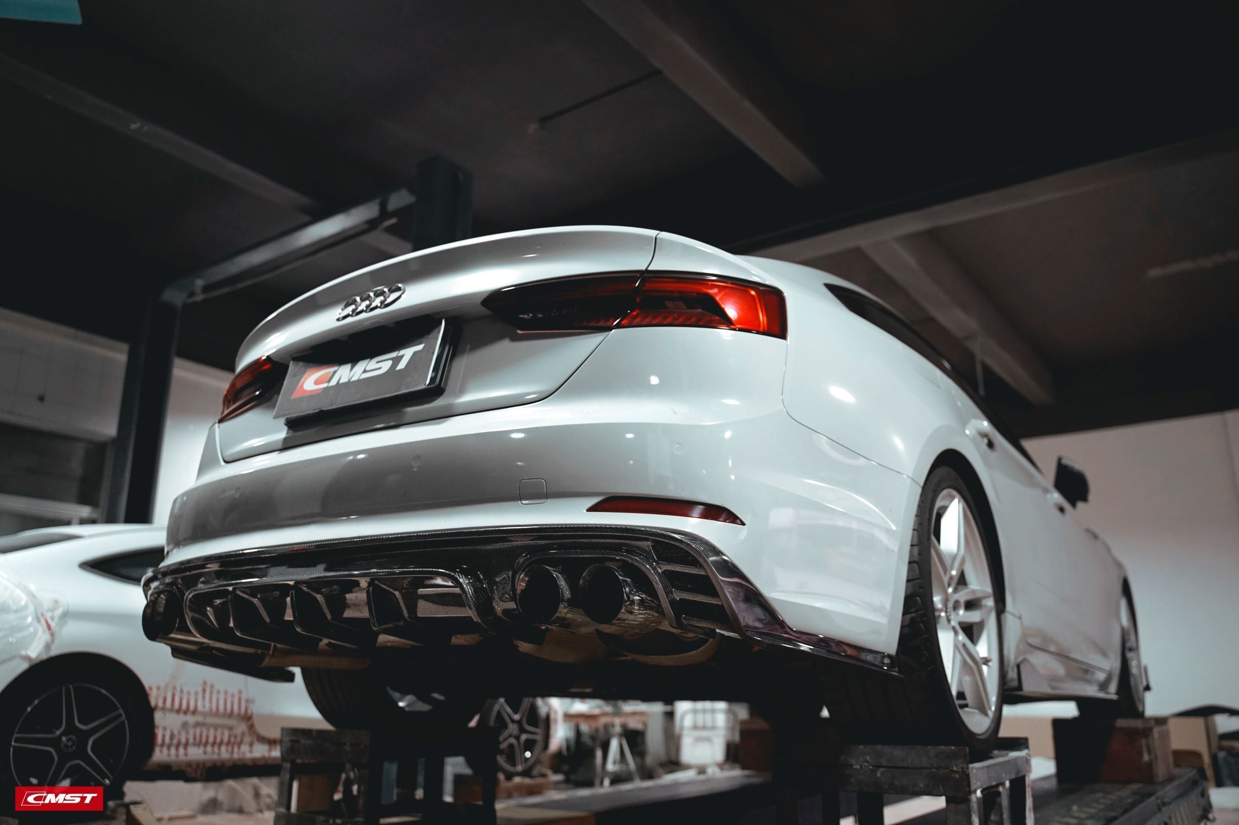 CMST Carbon Fiber Side Skirts for Audi A5 / S5 B9 2017-2020 Sedan