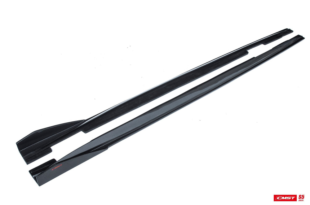 CMST Carbon Fiber Side Skirts for Audi A5 / S5 B9 2017-2020 Sedan