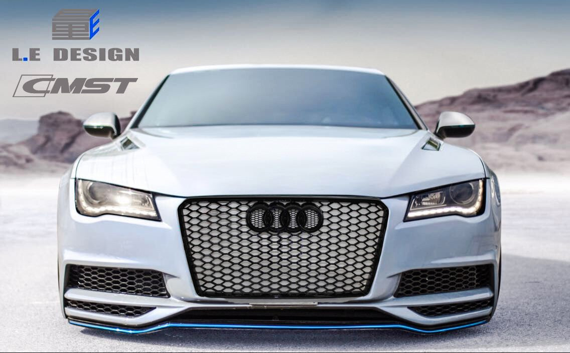 CMST FRP or Carbon Fiber Front Bumper and Front Lip for Audi A7 S7 RS7 2012-2015