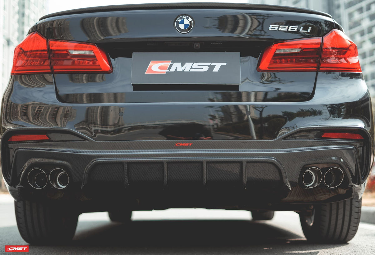 CMST Carbon Fiber Rear Diffuser for BMW 5 Series G30 / G31 2017-ON