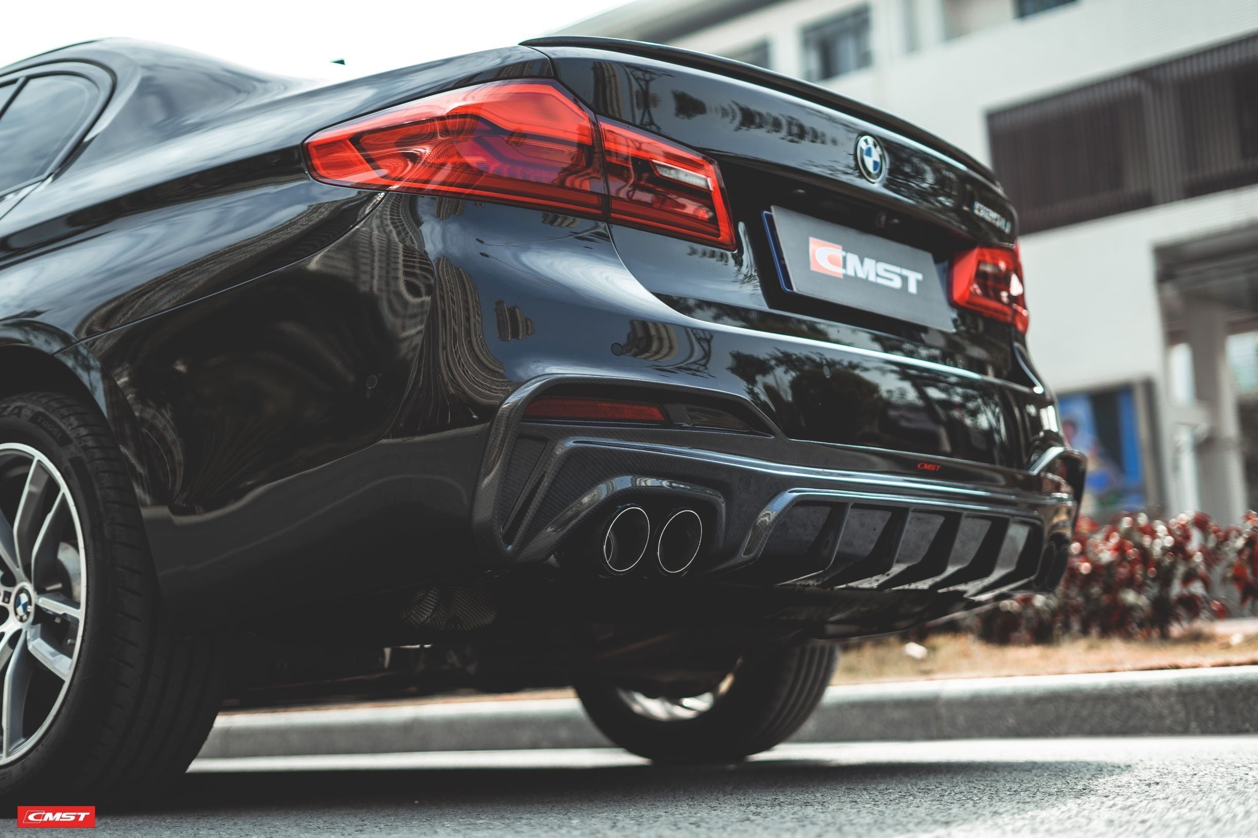 CMST Carbon Fiber Rear Diffuser for BMW 5 Series G30 / G31 2017-ON
