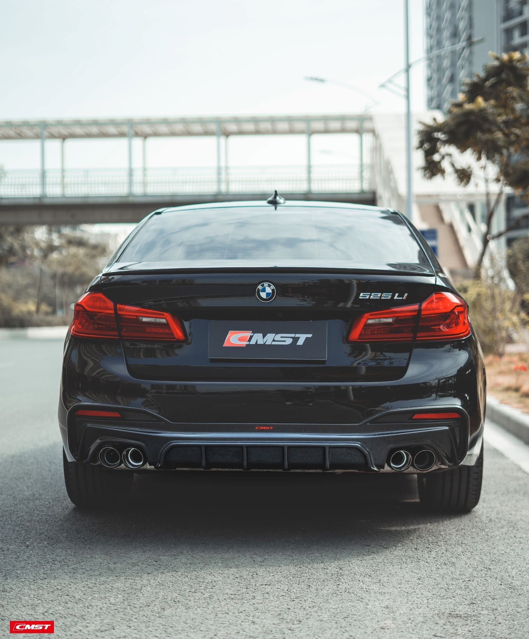CMST Carbon Fiber Rear Diffuser for BMW 5 Series G30 / G31 2017-ON