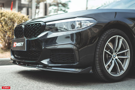 CMST Carbon Fiber Front Bumper Upper Valences for BMW 5 Series G30 / G31 2017-2020  Pre-facelift